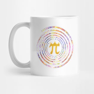 Spiral Pi Math Pi Day Funny Gift Mug